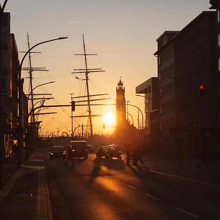 Koje Sieben I Apartment Im Zentrum Mit Meerblick Bremerhaven Exterior foto